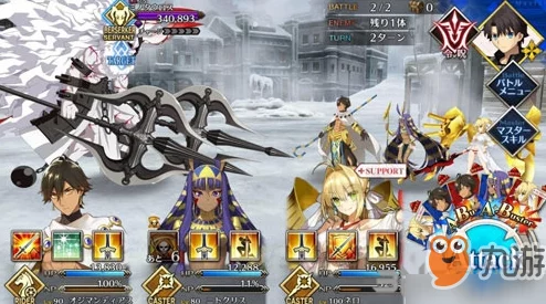 FGO2.1章永久冻土帝国狂阿塔兰忒BOSS战打法攻略及最新阵容推荐