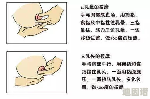 巨大乳首に揉んで乳搾り这是一个关于性爱技巧的描述，强调了对乳房和乳头的特殊关注和操作方式